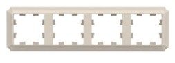 ATN100204 4-постовая РАМКА БЕЖЕВЫЙ, AtlasDesign Antique Schneider Electric