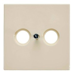 Накладка Jung LS серия Бежевая TV-FM розетки LS990TV