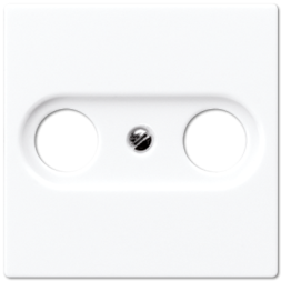 Крышка Jung A серия белая для TV-розеток, термопласт A561BFPLTVWW