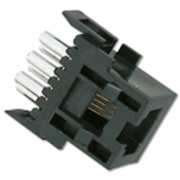 Модульное штекерное гнездо Jung SL серия AMP-№216000-1 6WE