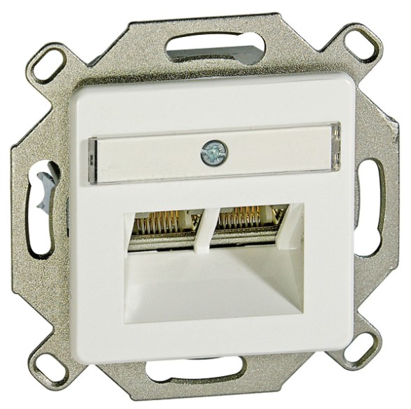 Розетка RJ45 Legrand Galea Life кат.5е FSTP 2 выхода 775887