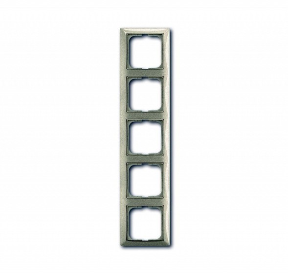 Рамка ABB Basic 55 Шампань 5 постов 2CKA001725A1505 2515-93-507