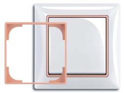 Декоративная накладка ABB Basic 55 Арбрикосовый 2CKA001726A0227 2516-906-507