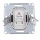 РОЗЕТКА компьютерная RJ45, кат. 5е, механизм, БАЗАЛЬТ Schneider Electric Art Gallery GAL001483