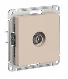 ATN001293 Atlasdesign TV АНТЕННА коннектор, механизм, Песочный Schneider Electric