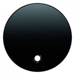 Центральная панель Berker R.1 черная с блеском для выключателей/кнопок со шнурковым приводом 11462045