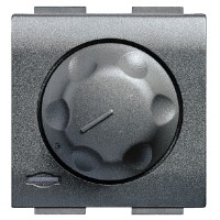 Диммер поворотный Bticino LivingLight Air Антрацит L4583