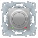 Термостат Schneider Electric Unica Studio Алюминий электронный, 8А, встроенный термодатчик NU550130