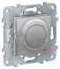 Термостат Schneider Electric Unica Studio Алюминий электронный, 8А, встроенный термодатчик NU550130