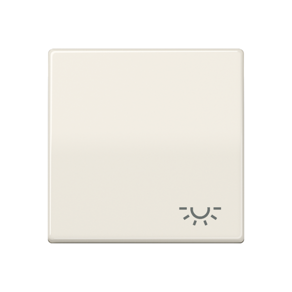 Клавиша Jung AS 500 слоновая кость с символом &quot;освещение&quot; AS591L