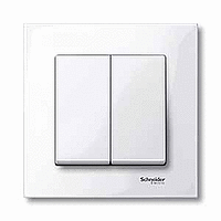 Клавиша Merten M-серия белый x2 MTN432519