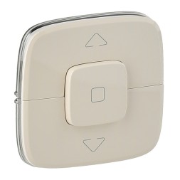 Лицевая панель Legrand Valena ALLURE Слоновая кость для выключателя жалюзи и рольставней 755146