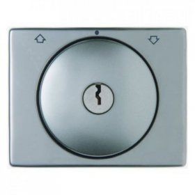 Центральная панель Berker R.1 Berker Arsys нержавеющая сталь с замком к жалюзийному замочному выключателю 10790304