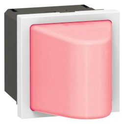 Светоуказатель Legrand Mosaic красный СИД 230В 078570