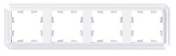 ATN100104 4-постовая РАМКА БЕЛЫЙ, AtlasDesign Antique Schneider Electric