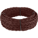 Ретро кабель витой 2х1,5 итальянский орех (под заказ) Werkel W6452525