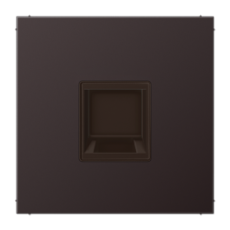 Крышка Jung LS серия Dark для модульных гнёзд UMA-CAT6A AL1969-1WED
