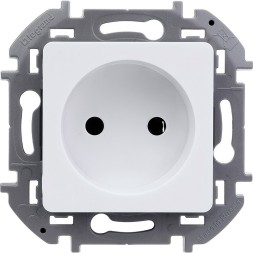 Розетка 2К - 16 А - 250 В Белый Legrand INSPIRIA 673710