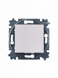 Переключатель ABB Levit жемчуг / ледяной одноклавишный 2CHH590645A6068 3559H-A06445 68W