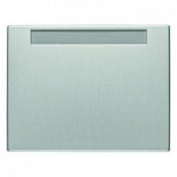 Клавиша Berker K.5 алюминий с полем для надписей 14267003