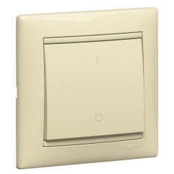 Выключатель Legrand Valena 1-клавишный 2-х полюсный 774302