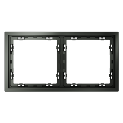 Рамка пластиковая VOLTUM S70 на 2 поста, (титан)