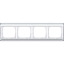 Рамка Jung SL 500 Белый 4 поста SL5840WW