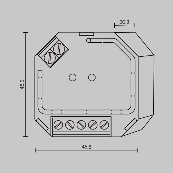 Диммер Lighting control 721019