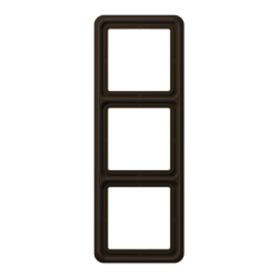 Рамка Jung CD 500 Коричневый 3 поста CD583BR