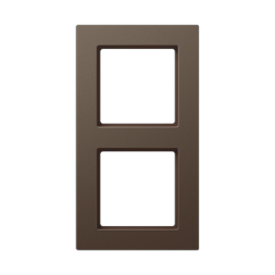 Рамка Jung A550 мокко 2 поста Jung A5582BFMO