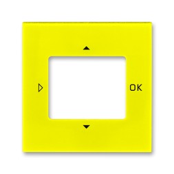 Накладка ABB Levit жёлтый для таймера с малой выдержкой времени и комнатного датчика CO? 2CHH704010A4064 3299H-A40100 64