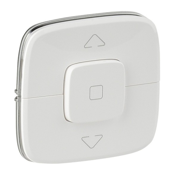 Лицевая панель Legrand Valena ALLURE Белая для выключателя жалюзи и рольставней 755145