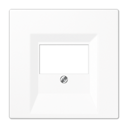 Крышка Jung LS серия белая для ТАЕ-розетки, моно/стерео-аудиорозетки, комбинированной вставки LS969TWW