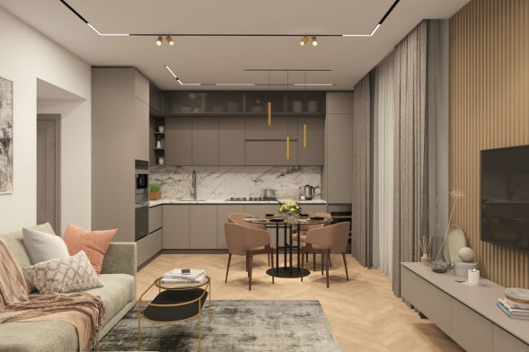 Трековый светильник Denkirs DK8012-BG