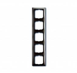 Рамка ABB Basic 55 Entree-grey 5 постов 2CKA001725A1535 2515-91-507