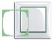 Декоративная накладка ABB Basic 55 Салатовый 2CKA001726A0224 2516-903-507