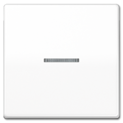 Клавиша Jung AS 500 белый для выключателя, термопласт AS591KO5BFWW