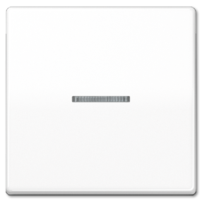 Клавиша Jung AS 500 белый для выключателя, термопласт AS591KO5BFWW