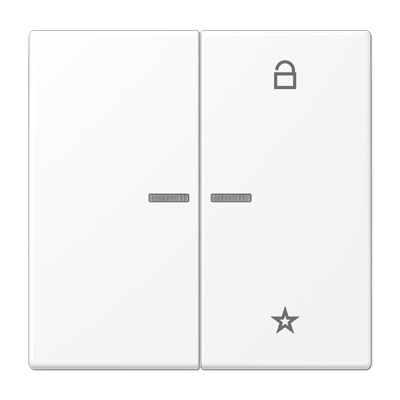 Центральная плата Jung LS серия белоснежный матовый универсальная LS1701WWM