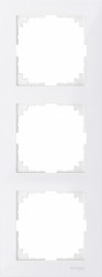 Рамка Merten M-Pure Полярный белый 3 поста MTN4030-3619
