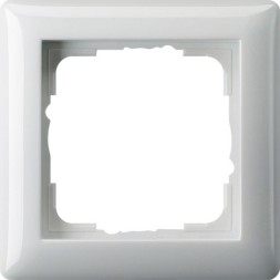 Рамка Gira Standard 55 Белый глянцевый 1 пост 021103