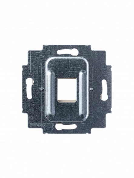 Плата центральная (накладка) ABB Basic 55 слоновая кость для коммуникационных розеток 0210 0211 и 0219 без лапок 2CKA001753A0211 2561-92-507