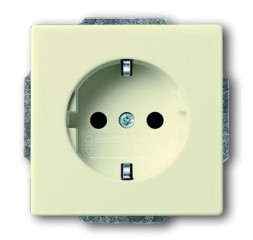Розетка ABB слоновая кость SCHUKO 16А 250В с LED подсветкой 2CKA002013A5292 20 EUCBLI-82