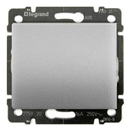 Заглушка Legrand алюминий 771378