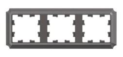 ATN100603 3-постовая РАМКА, цвет МОККО, AtlasDesign Antique Schneider Electric