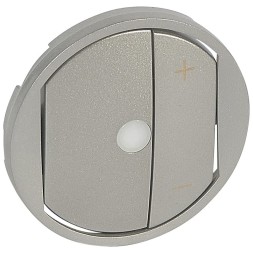 Лицевая панель Legrand Celiane титан светорегулятора приемника-передатчика IOBL 068375