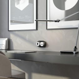 Розетка с заземлением Vintage серебро матовый/хром W5871054