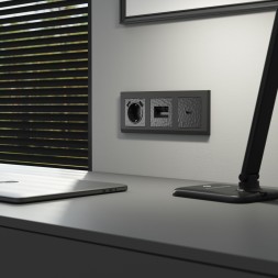 Накладка для розетки HDMI (Hammar черный) W1296008
