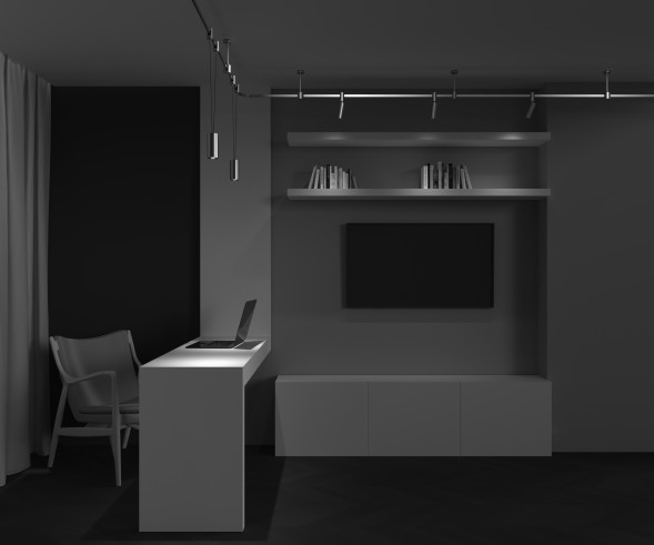 Трековый светильник Technical TR157-1-12W3K-BS