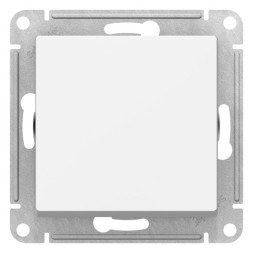 1-клавишный ПЕРЕКЛЮЧАТЕЛЬ IP44, 10АХ, механизм, быстрозажим. клем., БЕЛЫЙ Schneider Electric Art Gallery GAL440161S